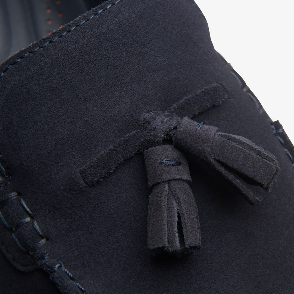 Torford Tassel Navy Suede | Clarks outlet - Men