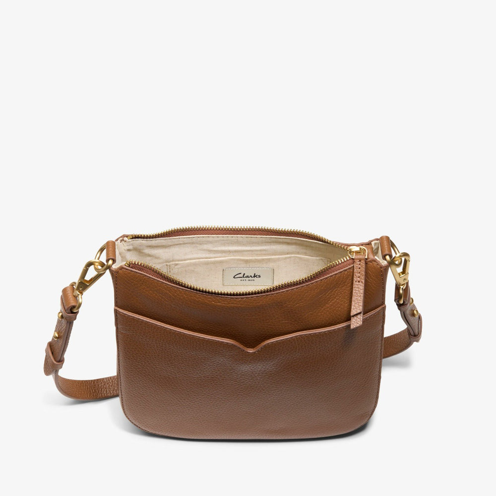Topsham Willow Tan Leather | Clarks for sale - Women