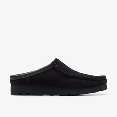 Wallabee Slip Black Suede | Clarks outlet - Men