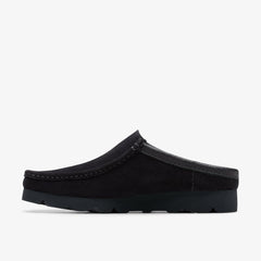 Wallabee Slip Black Suede | Clarks outlet - Men