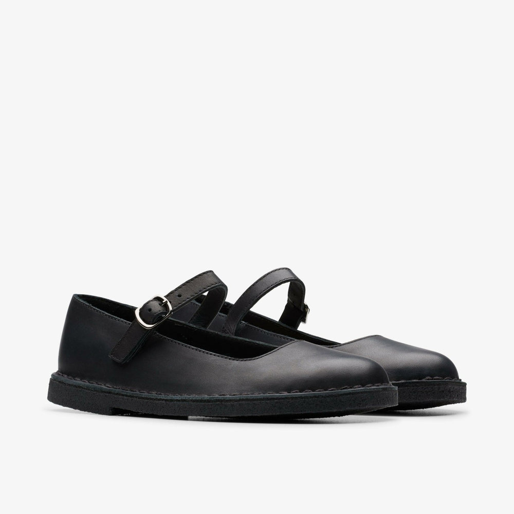 Desert Jane Black Leather | Clarks online - Women