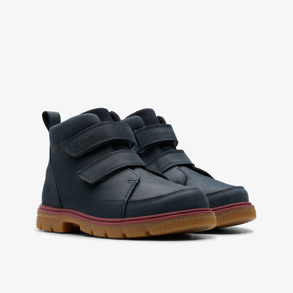 Lorcam Hi Kid Navy | Clarks on Sale - Kids