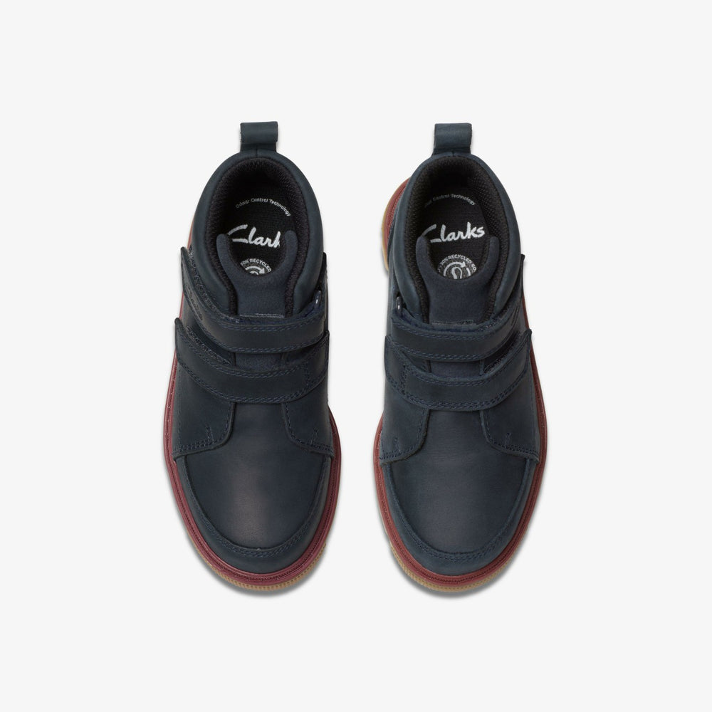 Lorcam Hi Kid Navy | Clarks on Sale - Kids