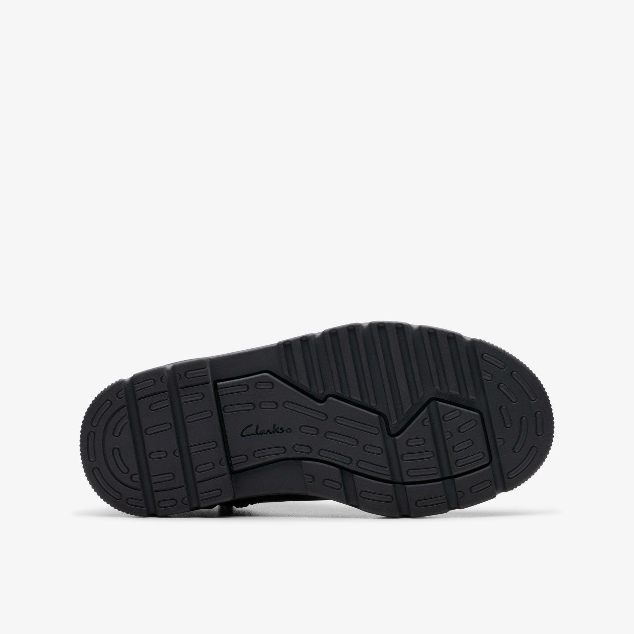 Lorcam Trail Kid Black Leather | Clarks on Sale - Kids