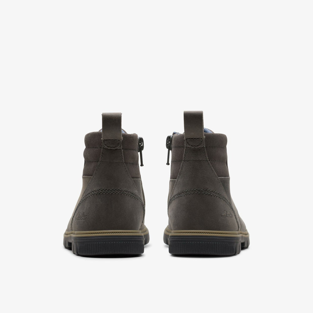 Lorcam Trail Kid Dark Grey | Clarks for sale - Kids