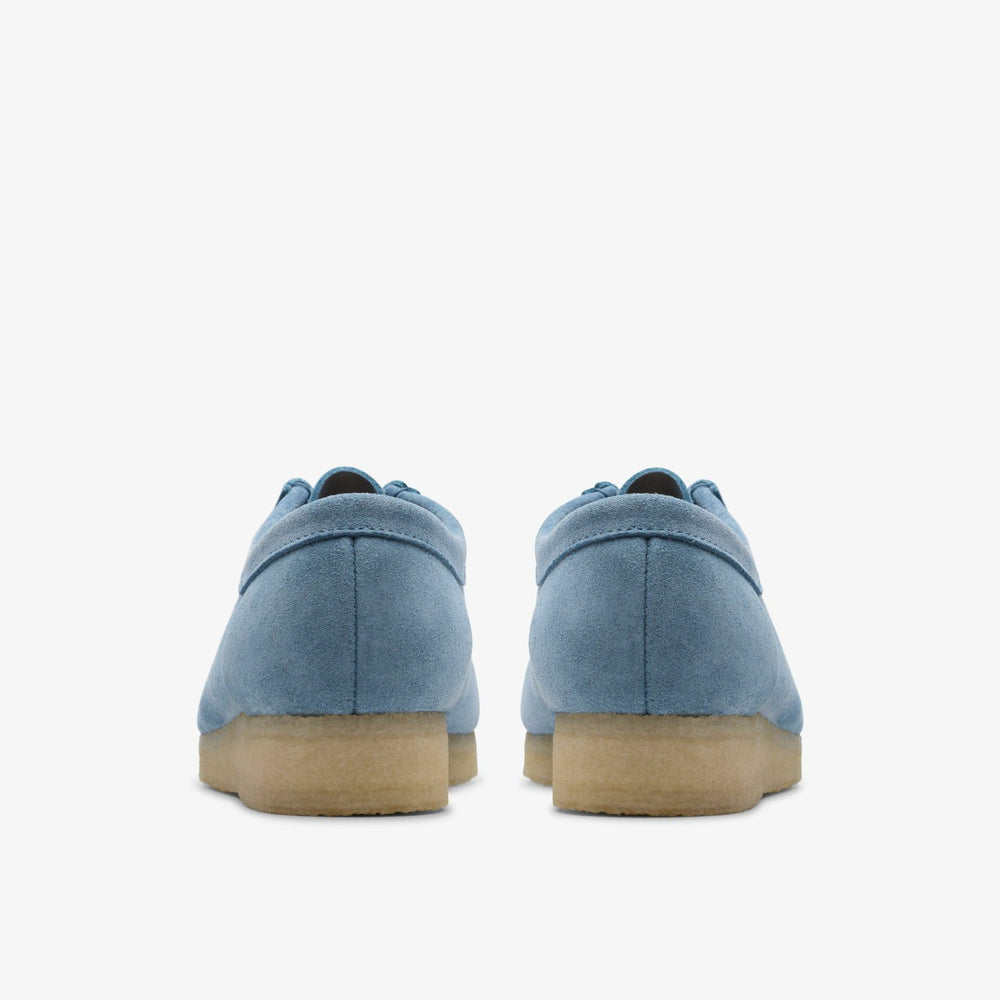 Wallabee Weave Powder Blue Suede | Clarks online - Women