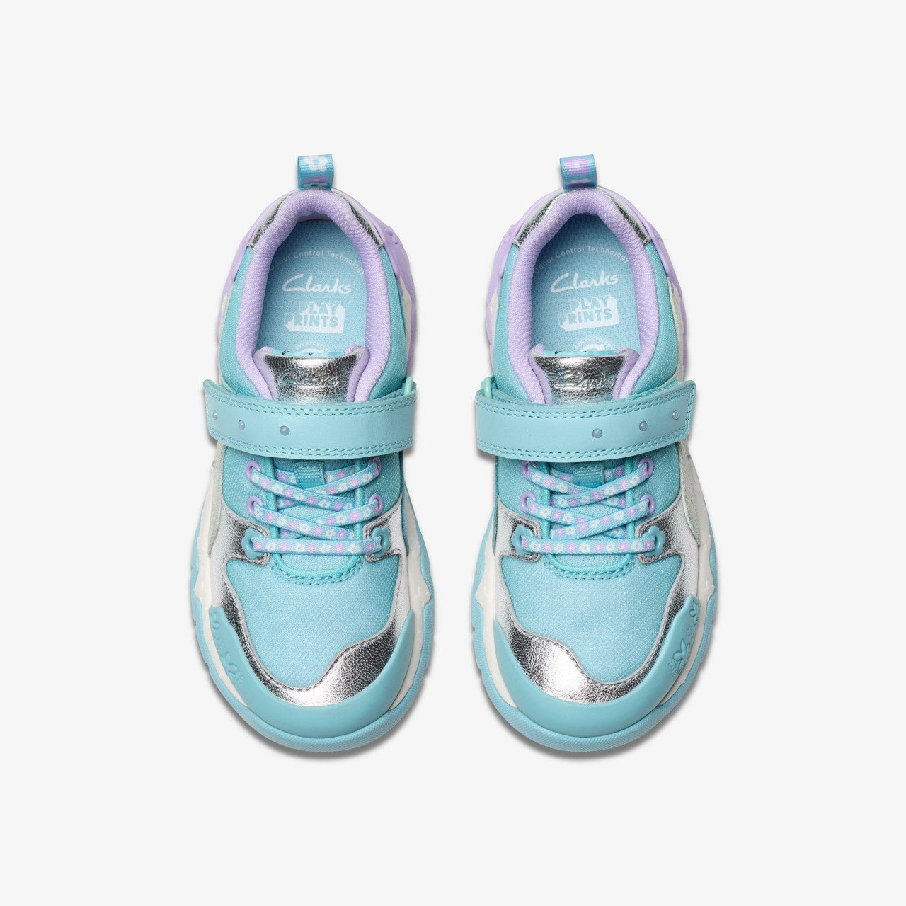 Tidal Shell Kid Light Blue Combination | Clarks for sale - Kids