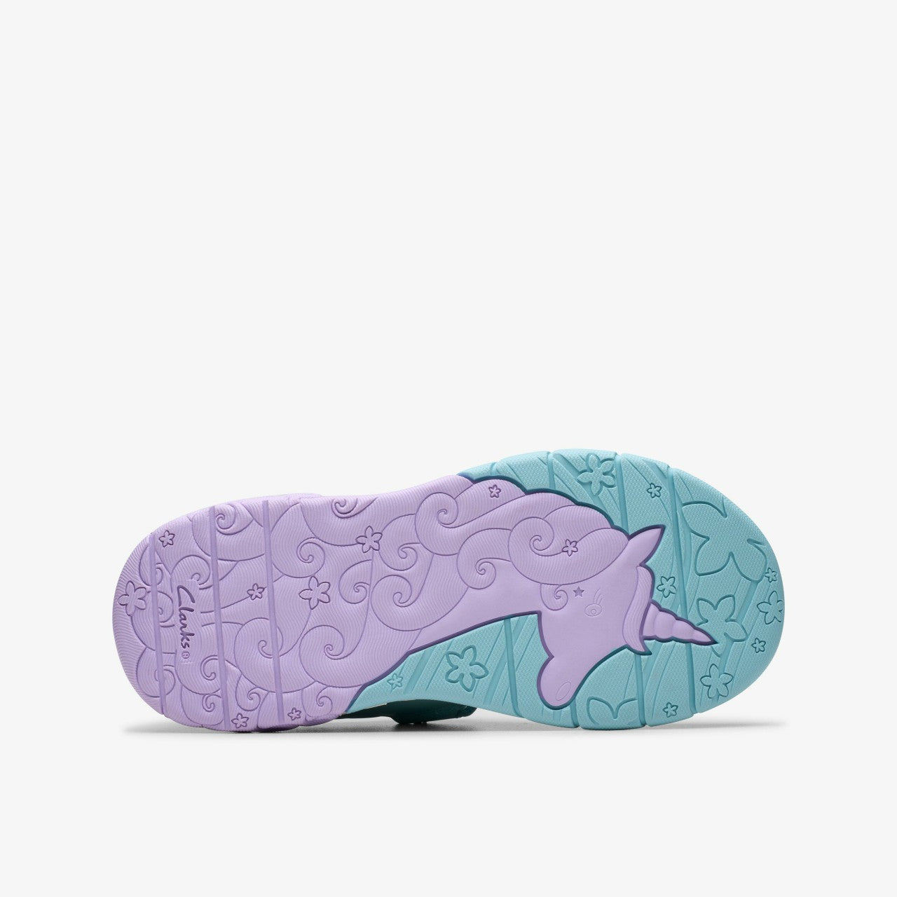 Tidal Shell Kid Light Blue Combination | Clarks for sale - Kids