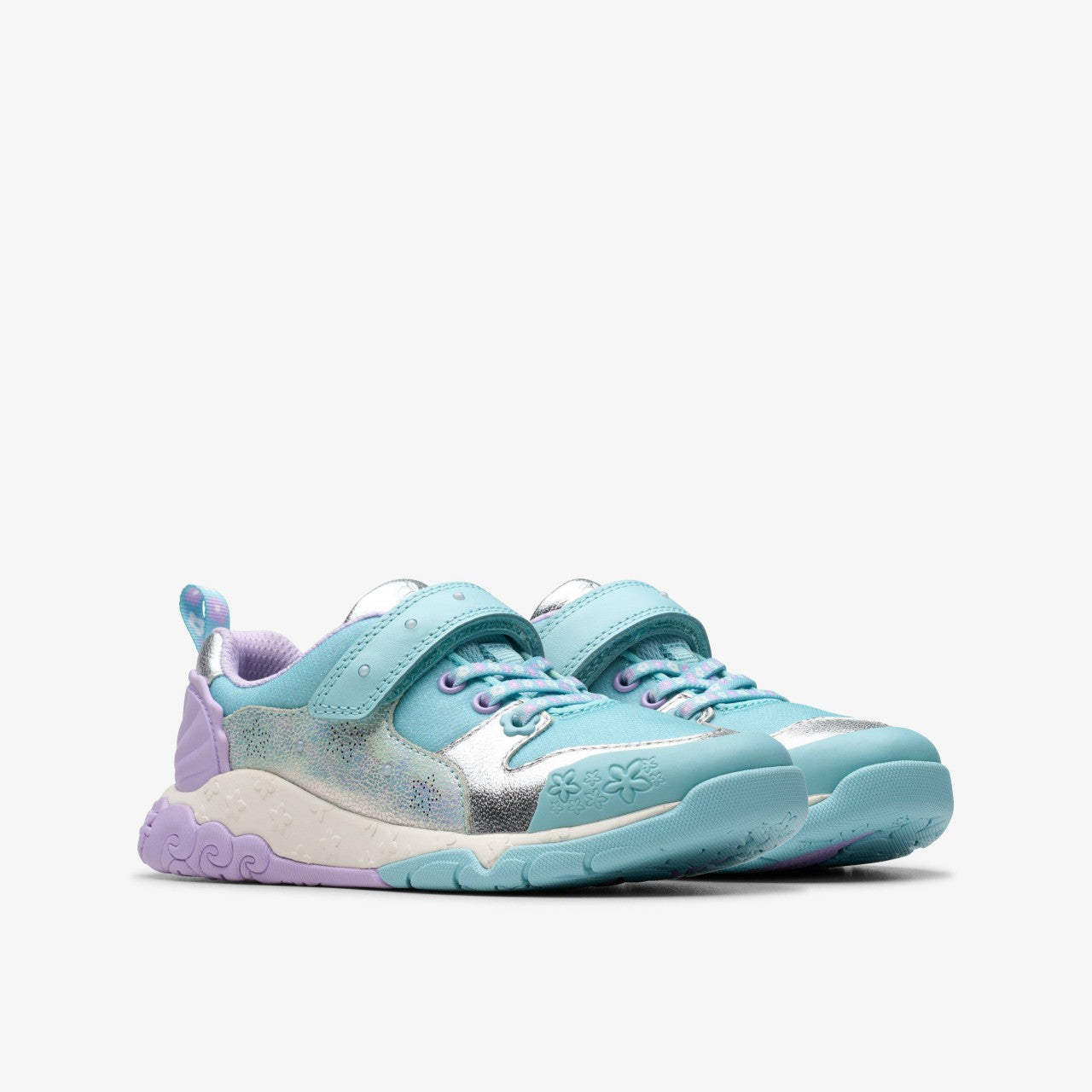Tidal Shell Kid Light Blue Combination | Clarks for sale - Kids