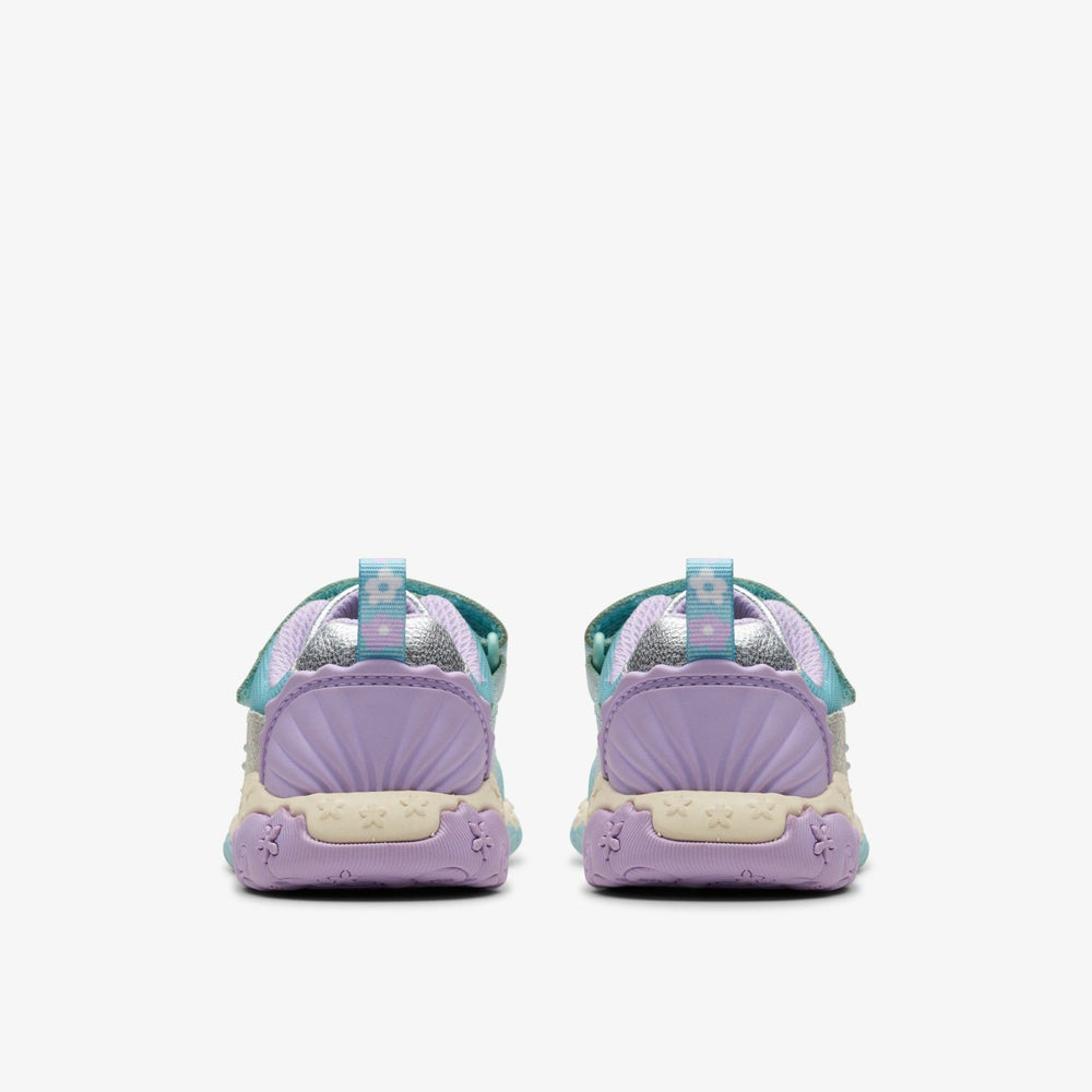 Tidal Shell Toddler Light Blue Combination | Clarks Sale - Kids