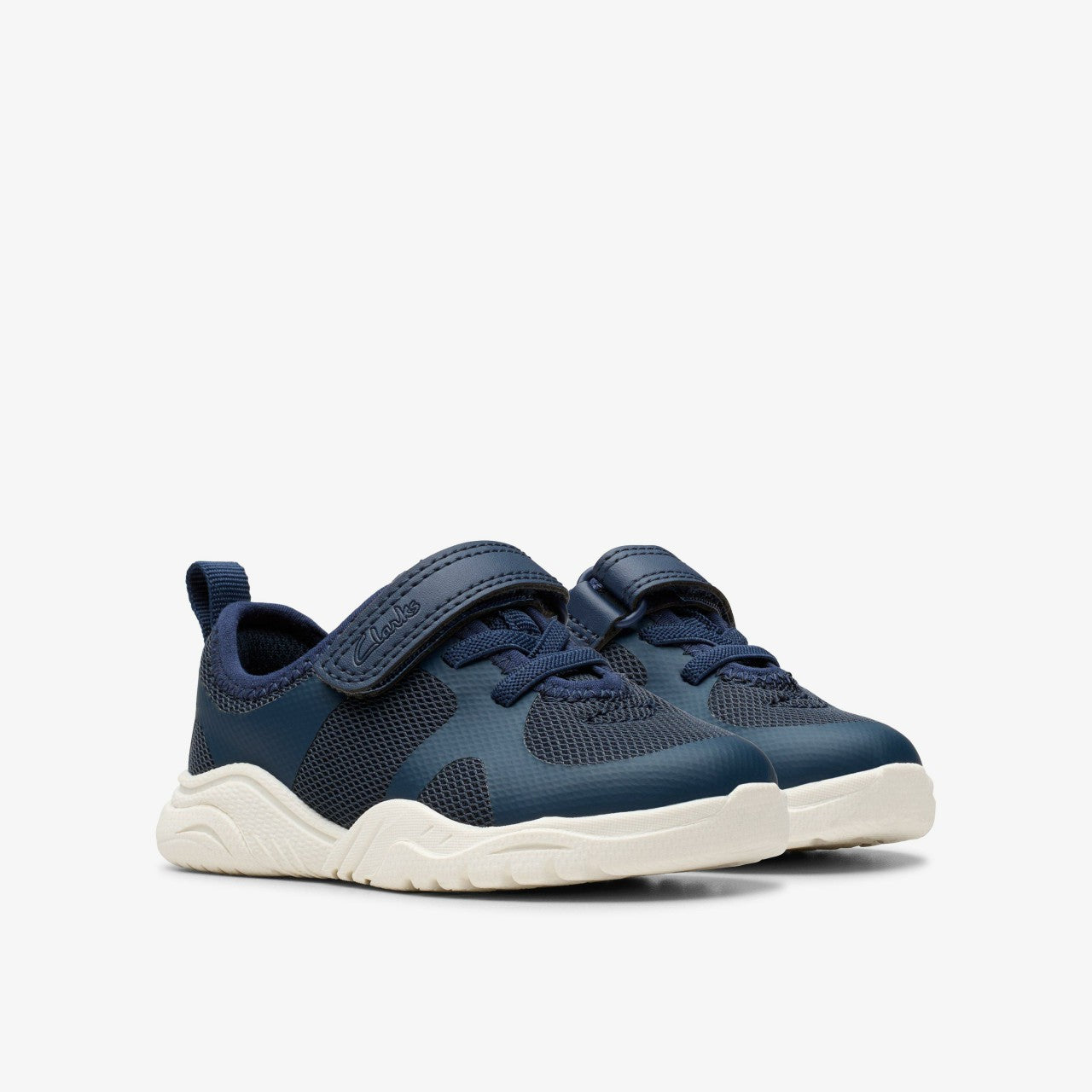 Feather Ath Toddler Navy | Clarks online - Babies / Kids