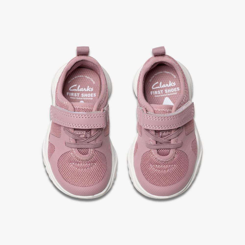 Feather Ath Toddler Dusty Pink | Clarks on Sale - Kids