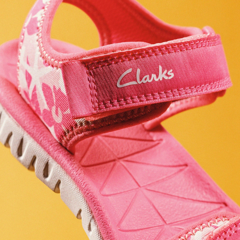 SurfingTide Kid Pink Multicolour | Clarks on Sale - Kids