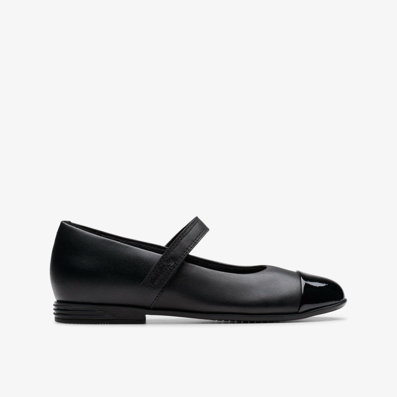 Finja Gem Older Black Leather | Clarks online - Kids