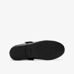 Finja Gem Older Black Leather | Clarks online - Kids