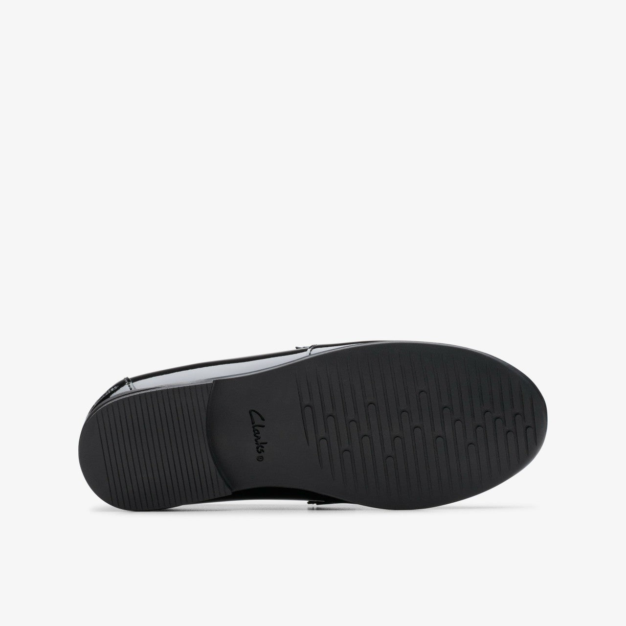 Finja Bright Older Black Patent | Clarks outlet - Kids