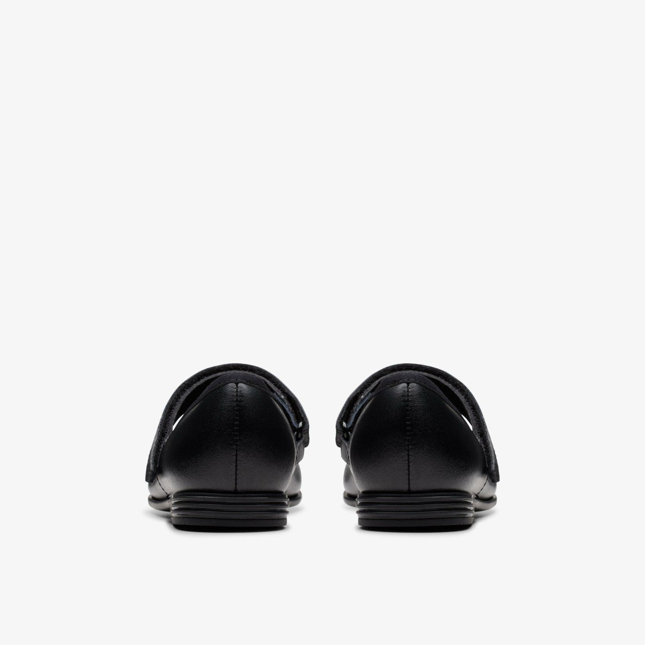 Finja Tap Kid Black Leather | Clarks on Sale - Kids