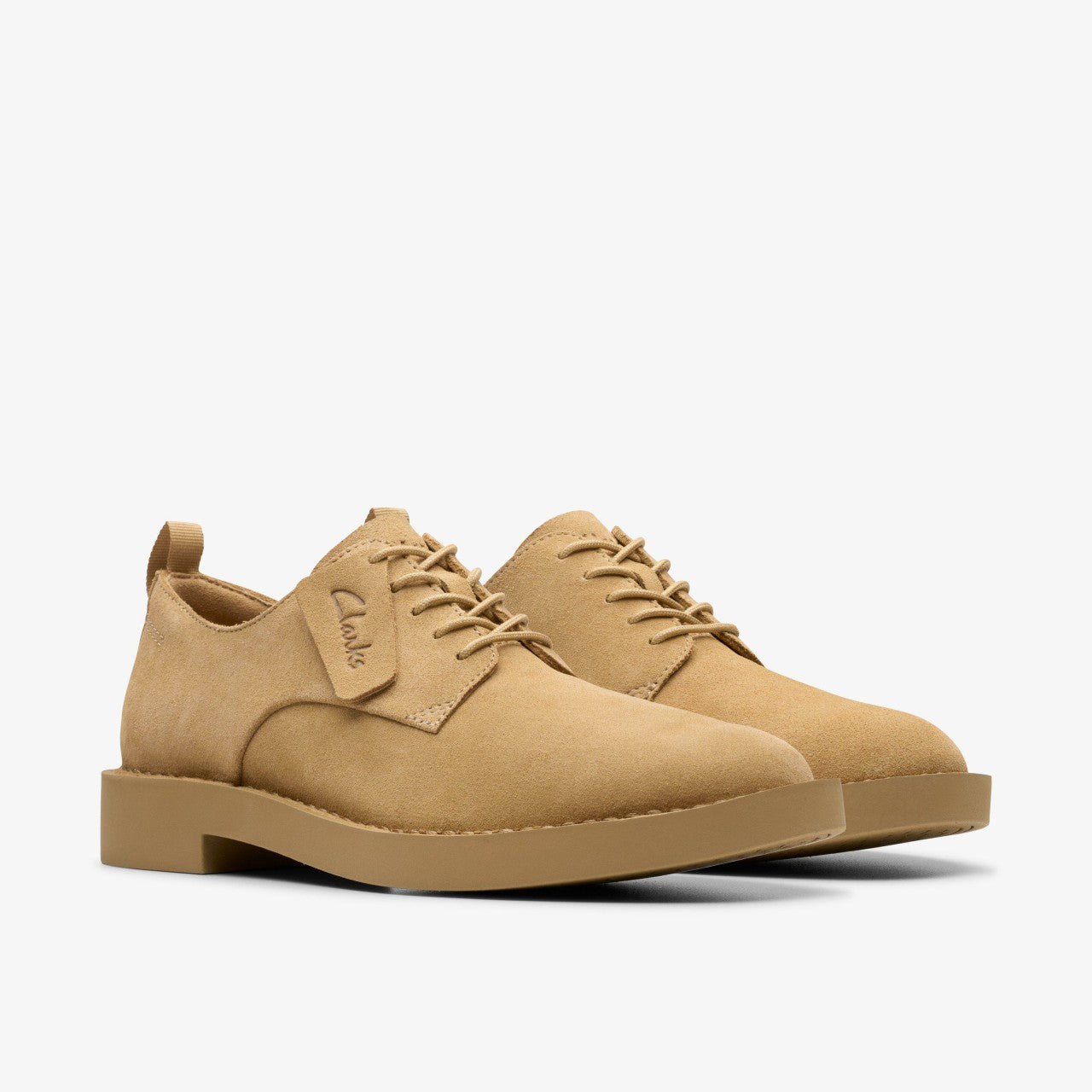 Martock Lace Dark Sand Suede | Clarks outlet - Men