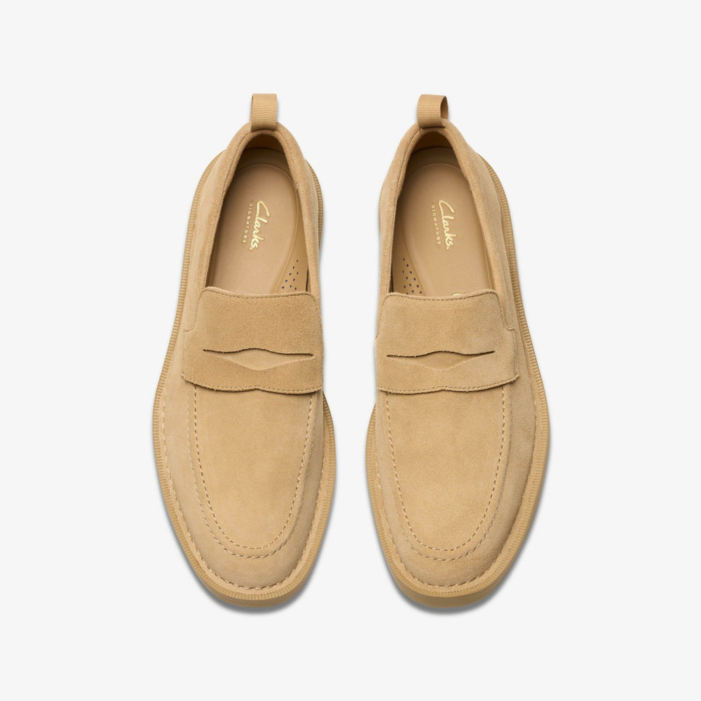 Martock Lo Dark Sand Suede | Clarks Sale - Men