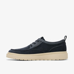 Polden Moc Navy Suede | Clarks for sale - Men
