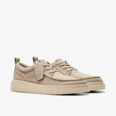 Polden Moc Grey Canvas | Clarks Sale - Men