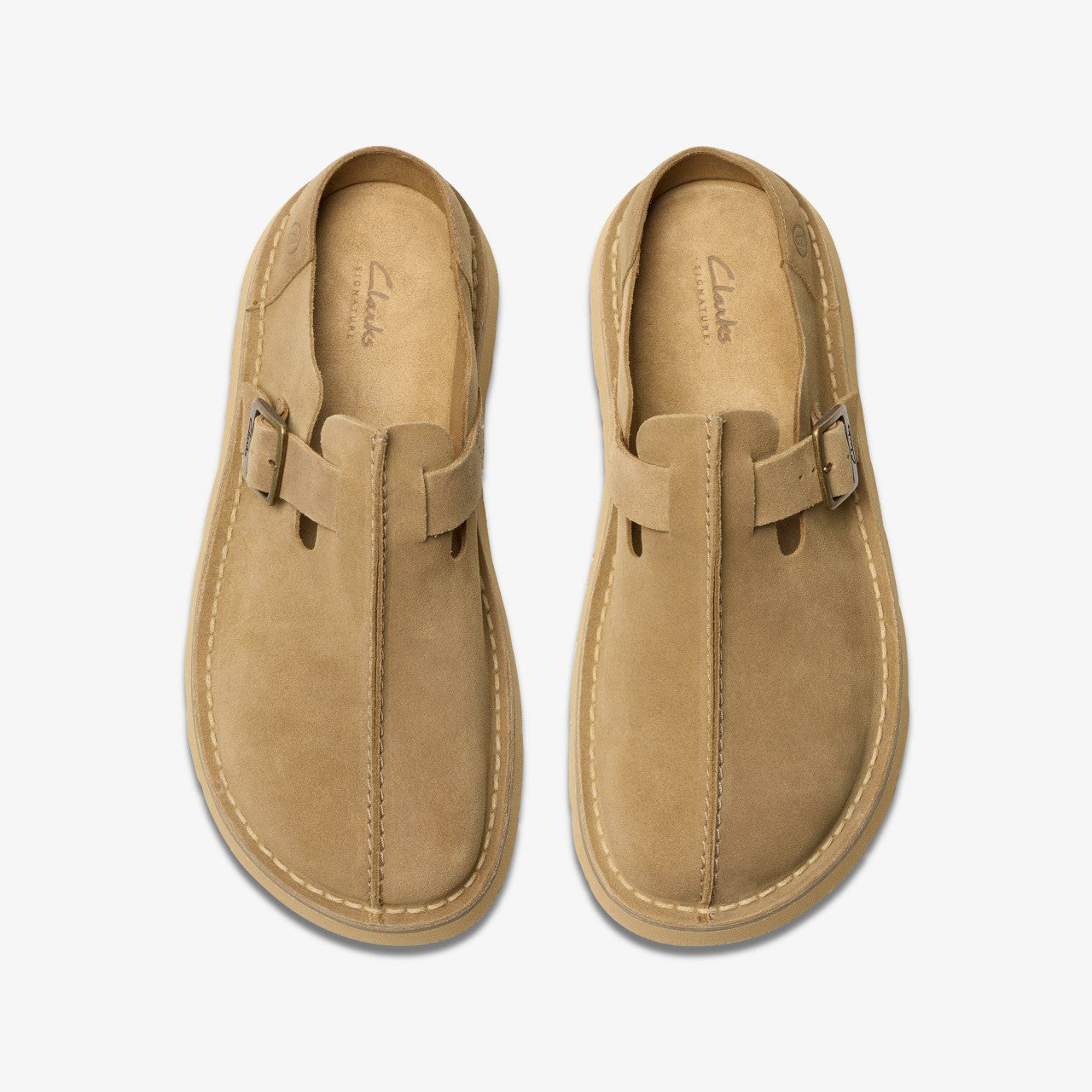 Solsbury Mule Dark Sand Suede | Clarks outlet - Men