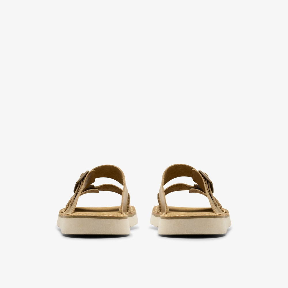 Solsbury Strap Dark Sand Leather | Clarks on Sale - Men
