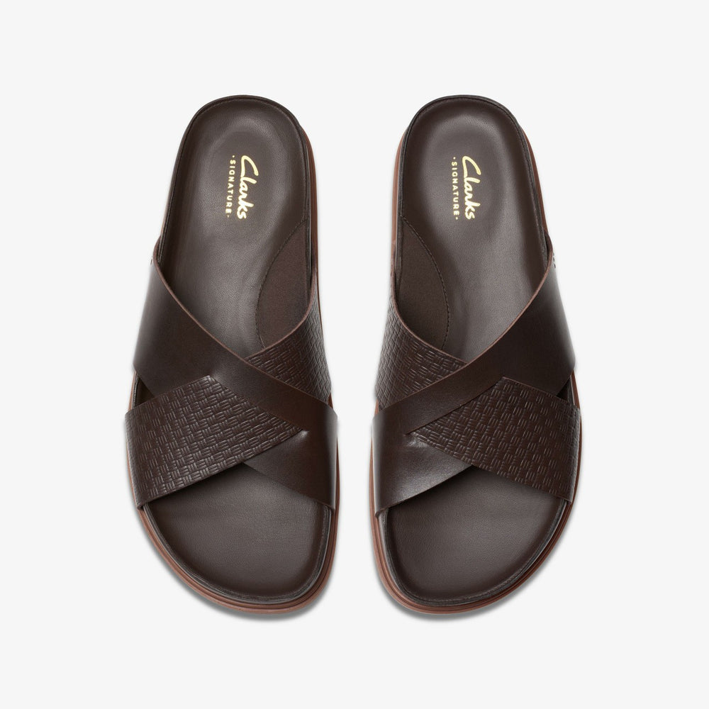 Torford Cross Brown Leather | Clarks on Sale - Men