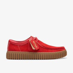 Torhill Lo Red Suede | Clarks outlet - Men