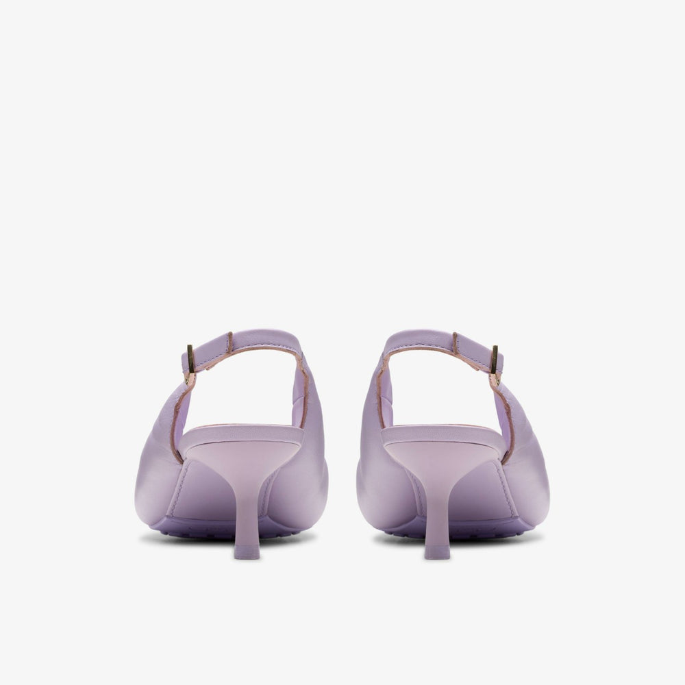 Martine Rose Sling 1 Womens Lilac Leather | Clarks discount - Women