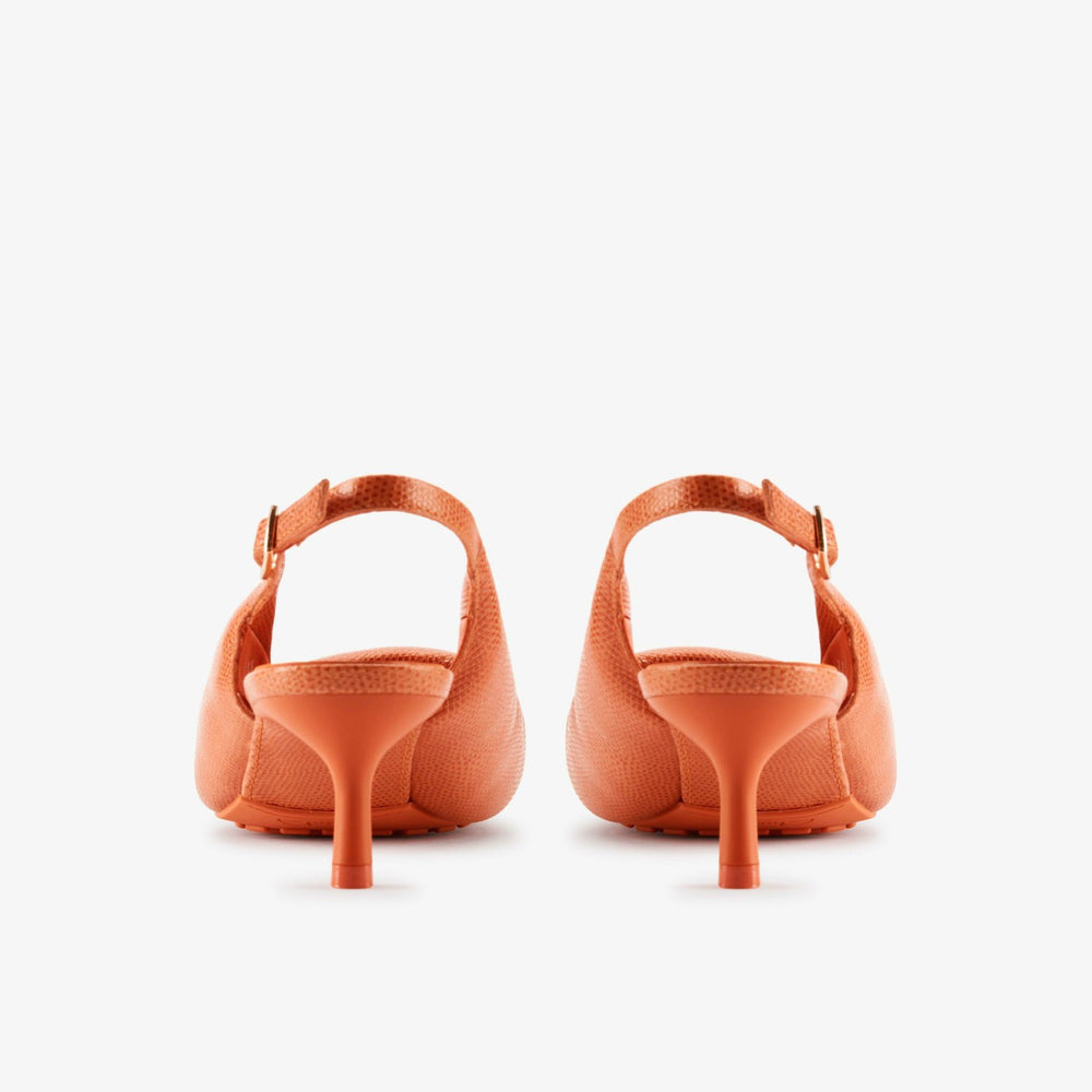 Martine Rose Sling 1 Womens Orange Interest Leather | Clarks online - Women