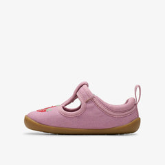 Roamer Grow Toddler Pink Canvas | Clarks on Sale - Kids / Babies