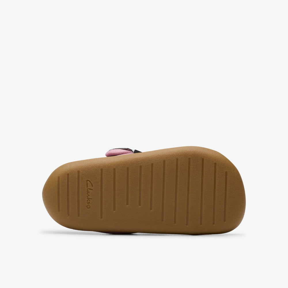 Roamer Grow Toddler Pink Canvas | Clarks on Sale - Kids / Babies
