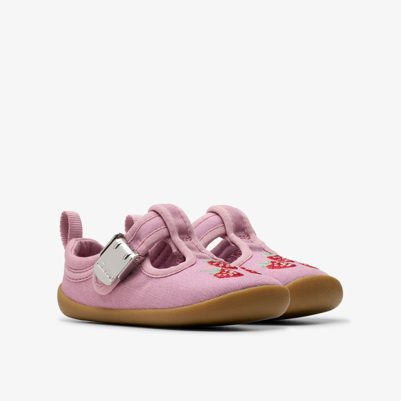 Roamer Grow Toddler Pink Canvas | Clarks on Sale - Kids / Babies