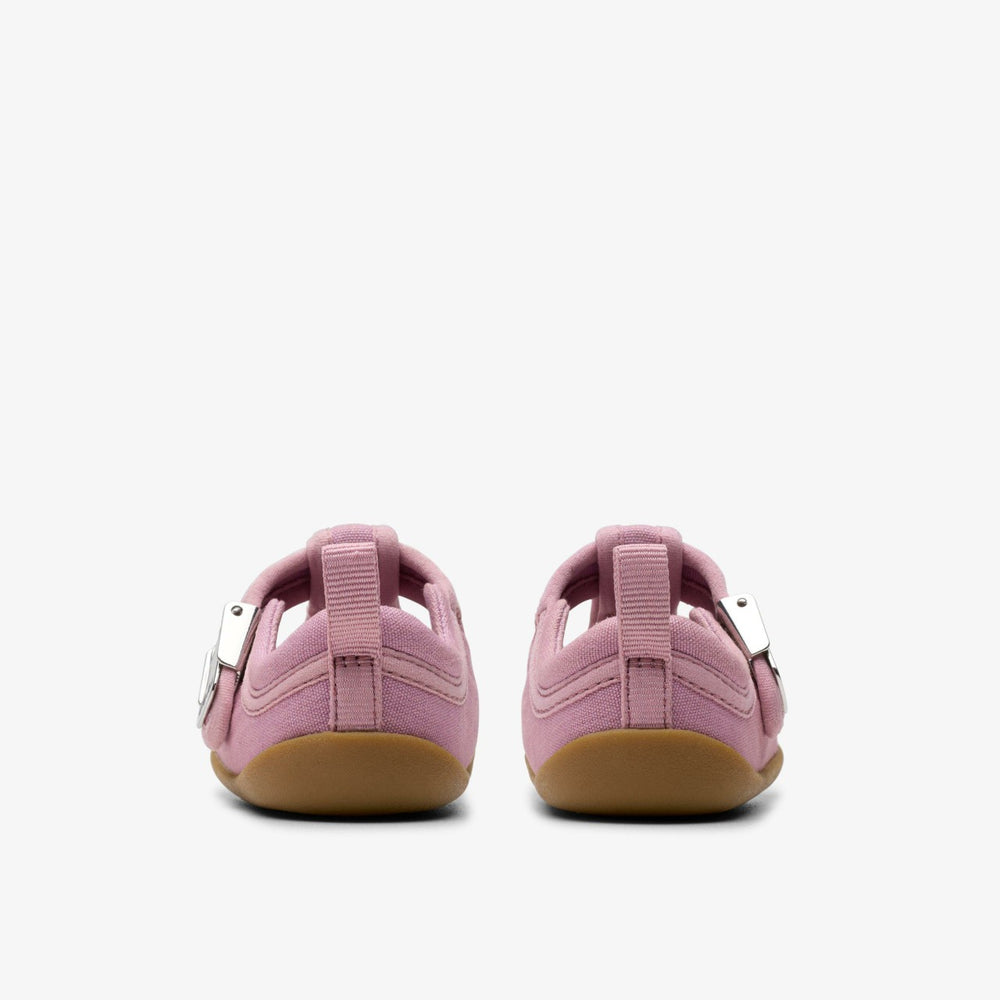 Roamer Grow Toddler Pink Canvas | Clarks on Sale - Kids / Babies