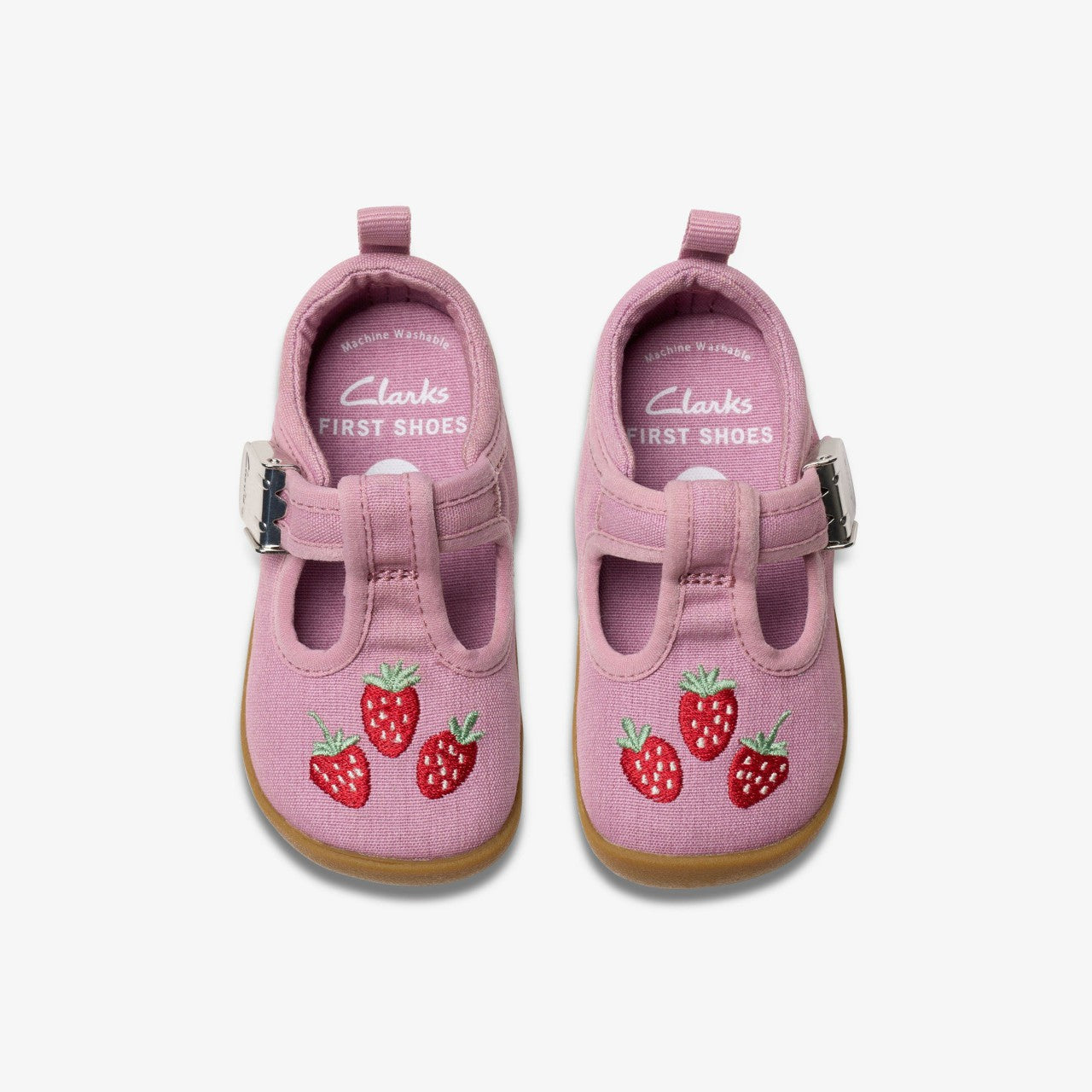 Roamer Grow Toddler Pink Canvas | Clarks on Sale - Kids / Babies