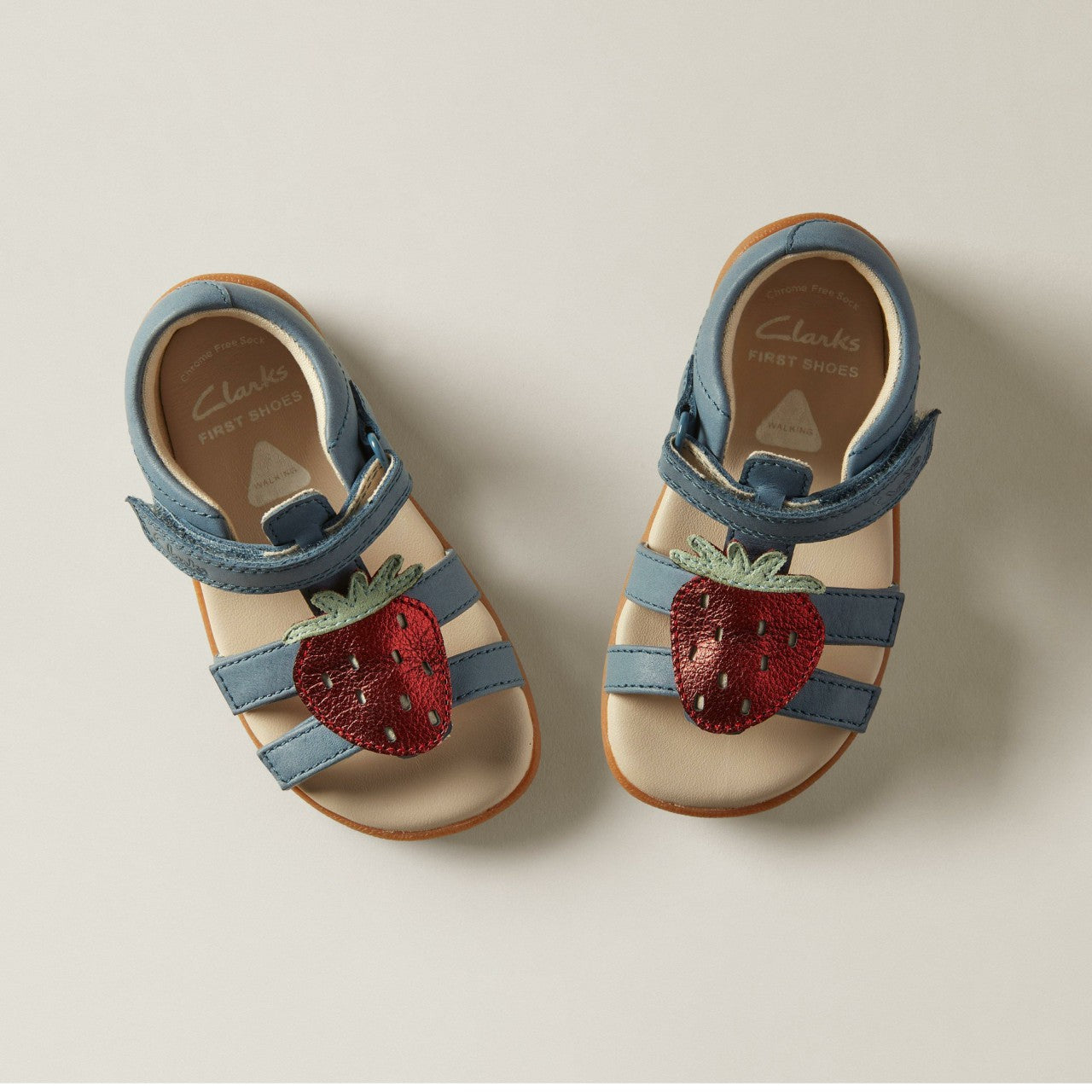 Zora Berry Toddler Blue | Clarks online - Kids / Babies