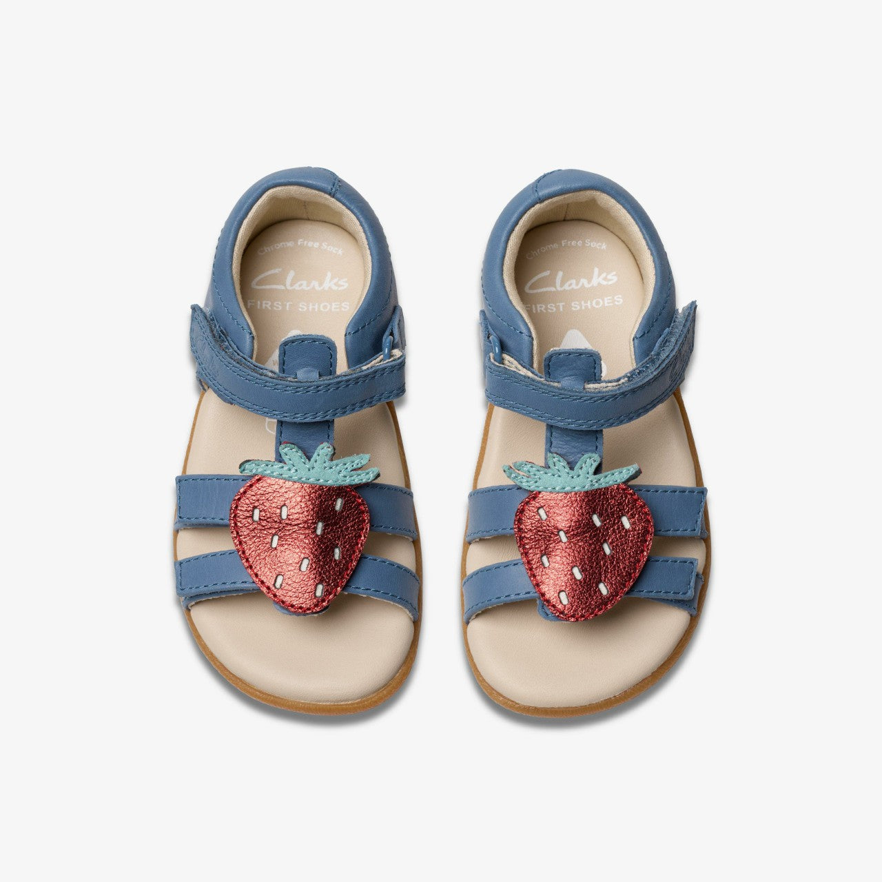 Zora Berry Toddler Blue | Clarks online - Kids / Babies