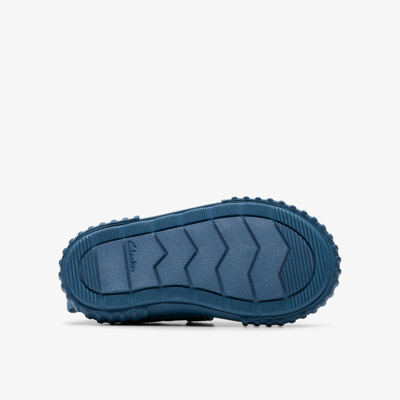 Foxing Stitch Toddler Blue Fabric | Clarks discount - Kids