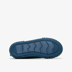 Foxing Stitch Kid Blue Fabric | Clarks for sale - Kids