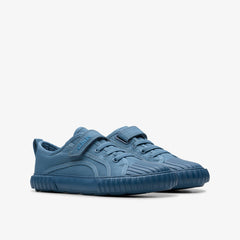 Foxing Stitch Kid Blue Fabric | Clarks for sale - Kids