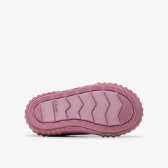 Foxing Stitch Toddler Pink Fabric | Clarks online - Kids / Babies