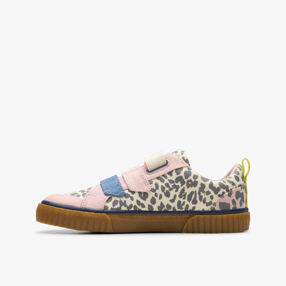 Foxing Vibe Kid Ecru Canvas | Clarks Sale - Kids