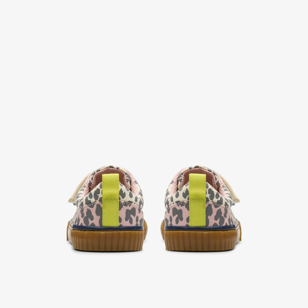 Foxing Vibe Kid Ecru Canvas | Clarks Sale - Kids