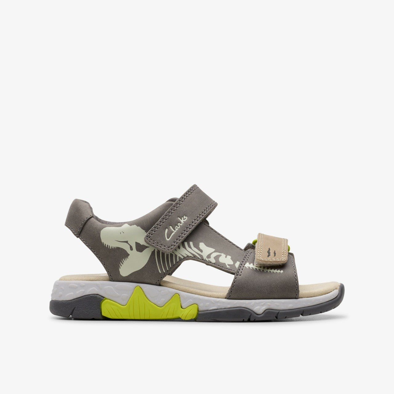 Spiney Tail Kid Grey | Clarks Sale - Kids