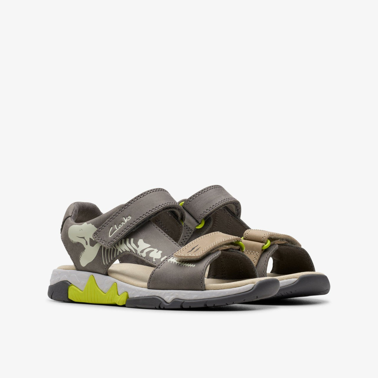 Spiney Tail Kid Grey | Clarks Sale - Kids