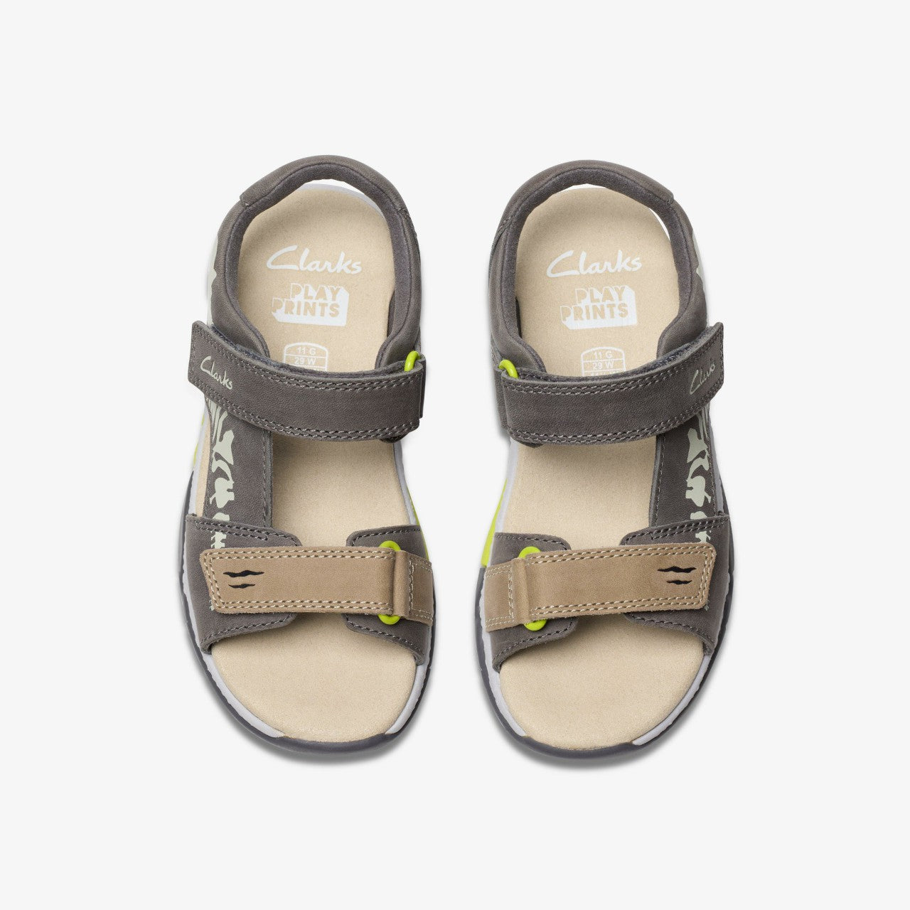 Spiney Tail Kid Grey | Clarks Sale - Kids