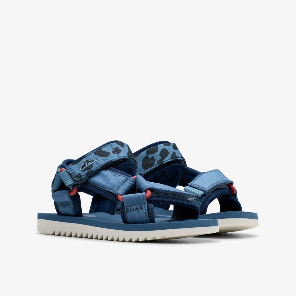 Peak Web Kid Blue Print | Clarks Sale - Kids