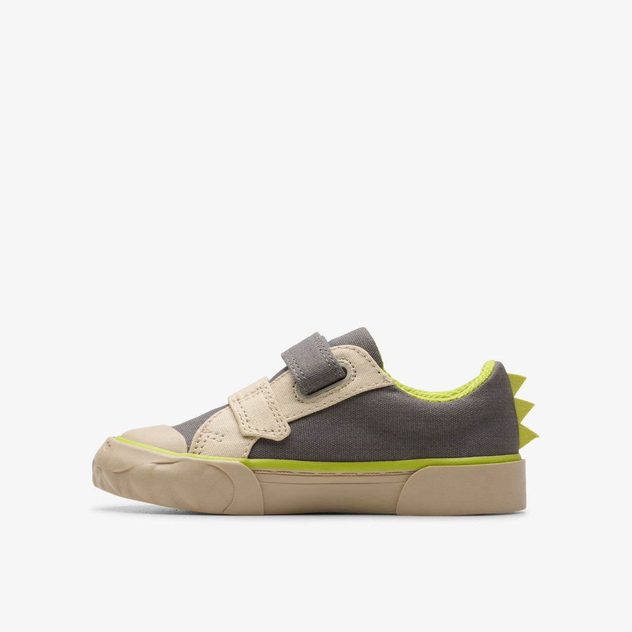 Foxing Stomp Toddler Grey Canvas | Clarks on Sale - Kids