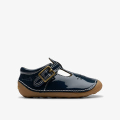 Tiny Skip Toddler Navy Patent | Clarks discount - Kids